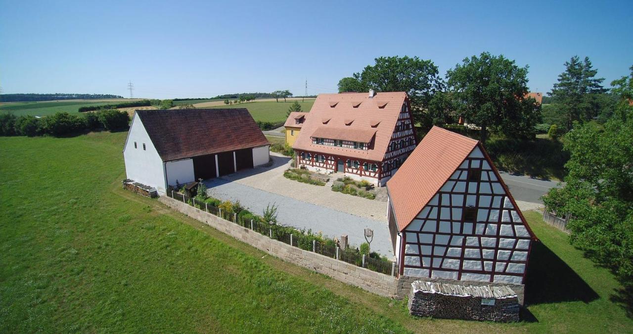 Ferienwohnung Spitalhof Kleinlein Stein bei Nurnberg Exterior foto